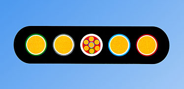 天皋電氣橡套扁電纜 硅橡膠扁電纜